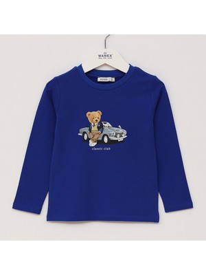 Wanex Erkek Çocuk Uzun Kol Sweat - 16623 - Sarı