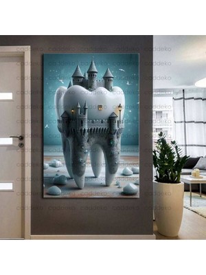 Caddeko Ağız ve Diş Polikliniği, Dişçi Tabloları Dekoratif Diş, Dekoratif Dişçi, Dişçi Dekorasyonu DSC337