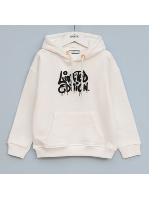 Wanex Erkek Çocuk Uzun Kol Sweatshirt - 16675 - Siyah