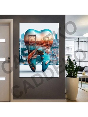 Caddeko Ağız ve Diş Polikliniği, Dişçi Tabloları Dekoratif Diş, Dekoratif Dişçi, Dişçi Dekorasyonu DSC286