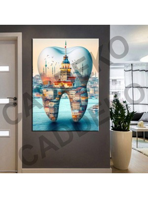 Caddeko Ağız ve Diş Polikliniği, Dişçi Tabloları Dekoratif Diş, Dekoratif Dişçi, Dişçi Dekorasyonu DSC289