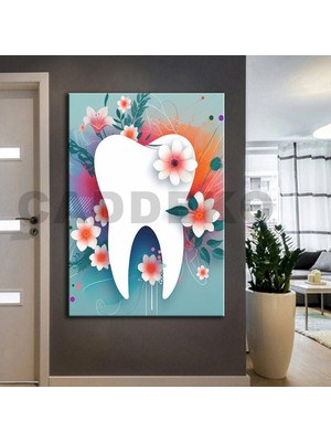 Caddeko Ağız ve Diş Polikliniği, Dişçi Tabloları Dekoratif Diş, Dekoratif Dişçi, Dişçi Dekorasyonu DSC241