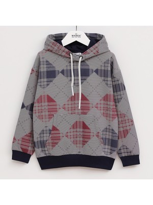 Wanex Erkek Çocuk Uzun Kol Sweatshirt - 16085 - Kiremit