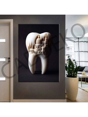 Caddeko Ağız ve Diş Polikliniği, Dişçi Tabloları Dekoratif Diş, Dekoratif Dişçi, Dişçi Dekorasyonu DSC280
