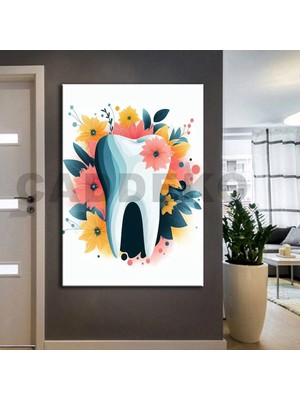 Caddeko Ağız ve Diş Polikliniği, Dişçi Tabloları Dekoratif Diş, Dekoratif Dişçi, Dişçi Dekorasyonu DSC235