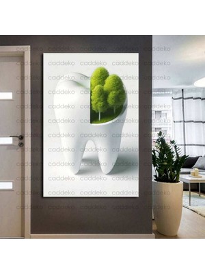 Caddeko Ağız ve Diş Polikliniği, Dişçi Tabloları Dekoratif Diş, Dekoratif Dişçi, Dişçi Dekorasyonu DSC343