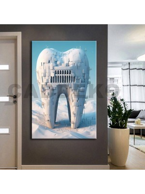 Caddeko Ağız ve Diş Polikliniği, Dişçi Tabloları Dekoratif Diş, Dekoratif Dişçi, Dişçi Dekorasyonu DSC240