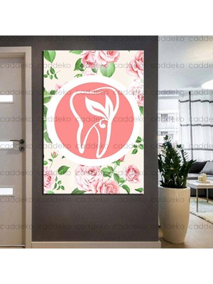 Caddeko Ağız ve Diş Sağlığı Polikliniği Tabloları Dekoratif Diş, Dekoratif Dişçi, Dişçi Dekorasyonu DSC-127
