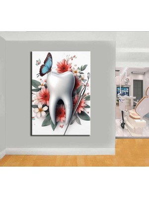 Caddeko Ağız ve Diş Polikliniği, Dişçi Tabloları Dekoratif Diş, Dekoratif Dişçi, Dişçi Dekorasyonu DSC225