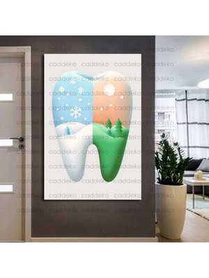 Caddeko Ağız ve Diş Polikliniği, Dişçi Tabloları Dekoratif Diş, Dekoratif Dişçi, Dişçi Dekorasyonu DSC358