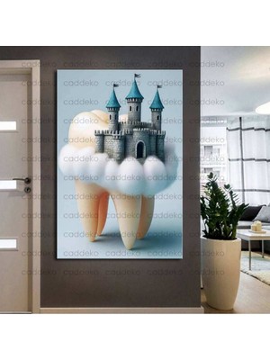 Caddeko Ağız ve Diş Polikliniği, Dişçi Tabloları Dekoratif Diş, Dekoratif Dişçi, Dişçi Dekorasyonu DSC350