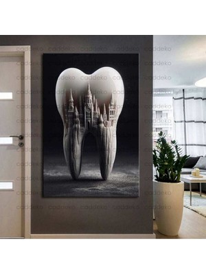 Caddeko Ağız ve Diş Polikliniği, Dişçi Tabloları Dekoratif Diş, Dekoratif Dişçi, Dişçi Dekorasyonu DSC318