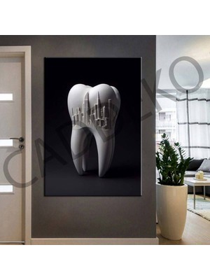Caddeko Ağız ve Diş Polikliniği, Dişçi Tabloları Dekoratif Diş, Dekoratif Dişçi, Dişçi Dekorasyonu DSC281