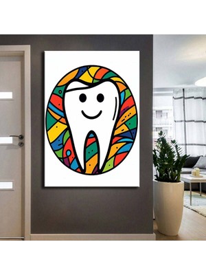 Caddeko Ağız ve Diş Polikliniği, Dişçi Tabloları Dekoratif Diş, Dekoratif Dişçi, Dişçi Dekorasyonu DSC219