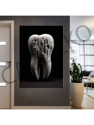 Caddeko Ağız ve Diş Polikliniği, Dişçi Tabloları Dekoratif Diş, Dekoratif Dişçi, Dişçi Dekorasyonu DSC282
