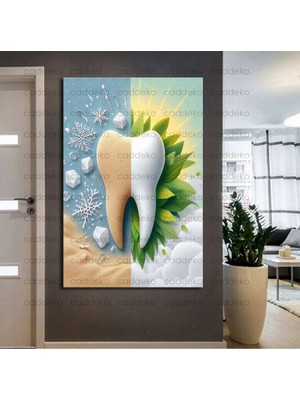 Caddeko Ağız ve Diş Polikliniği, Dişçi Tabloları Dekoratif Diş, Dekoratif Dişçi, Dişçi Dekorasyonu DSC330