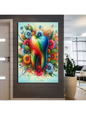 Caddeko Ağız ve Diş Polikliniği, Dişçi Tabloları Dekoratif Diş, Dekoratif Dişçi, Dişçi Dekorasyonu DSC326