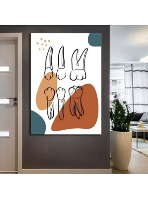 Caddeko Ağız ve Diş Polikliniği, Dişçi Tabloları Dekoratif Diş, Dekoratif Dişçi, Dişçi Dekorasyonu DSC201