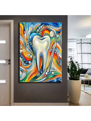 Caddeko Ağız ve Diş Polikliniği, Dişçi Tabloları Dekoratif Diş, Dekoratif Dişçi, Dişçi Dekorasyonu DSC217