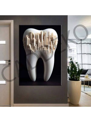 Caddeko Ağız ve Diş Polikliniği, Dişçi Tabloları Dekoratif Diş, Dekoratif Dişçi, Dişçi Dekorasyonu DSC261