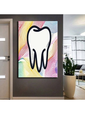 Caddeko Ağız ve Diş Polikliniği, Dişçi Tabloları Dekoratif Diş, Dekoratif Dişçi, Dişçi Dekorasyonu DSC218