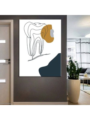 Caddeko Ağız ve Diş Sağlığı Polikliniği Tabloları Dekoratif Diş, Dekoratif Dişçi, Dişçi Dekorasyonu Dsc-86