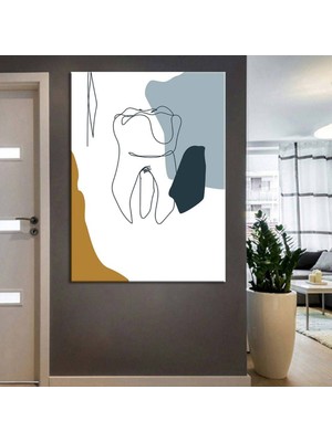 Caddeko Ağız ve Diş Sağlığı Polikliniği Tabloları Dekoratif Diş, Dekoratif Dişçi, Dişçi Dekorasyonu Dsc-88