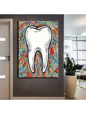 Caddeko Ağız ve Diş Polikliniği, Dişçi Tabloları Dekoratif Diş, Dekoratif Dişçi, Dişçi Dekorasyonu DSC220