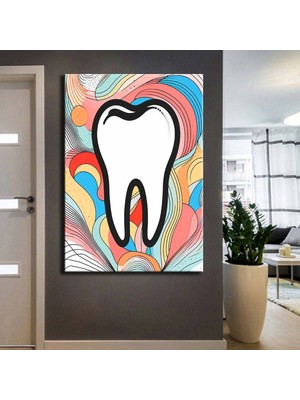 Caddeko Ağız ve Diş Polikliniği, Dişçi Tabloları Dekoratif Diş, Dekoratif Dişçi, Dişçi Dekorasyonu DSC222