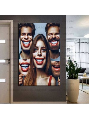 Caddeko Ağız ve Diş Polikliniği, Dişçi Tabloları Dekoratif Diş, Dekoratif Dişçi, Dişçi Dekorasyonu DSC355