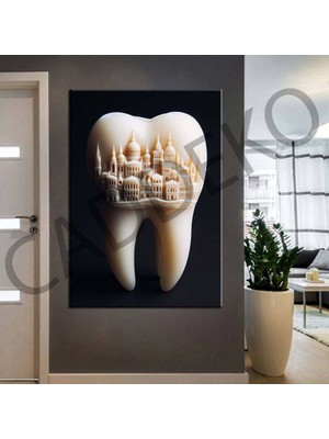 Caddeko Ağız ve Diş Polikliniği, Dişçi Tabloları Dekoratif Diş, Dekoratif Dişçi, Dişçi Dekorasyonu DSC267