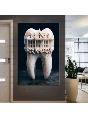 Caddeko Ağız ve Diş Polikliniği, Dişçi Tabloları Dekoratif Diş, Dekoratif Dişçi, Dişçi Dekorasyonu DSC308