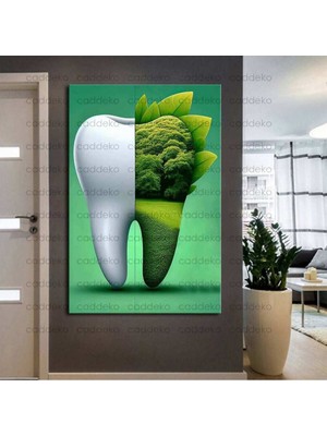 Caddeko Ağız ve Diş Polikliniği, Dişçi Tabloları Dekoratif Diş, Dekoratif Dişçi, Dişçi Dekorasyonu DSC356