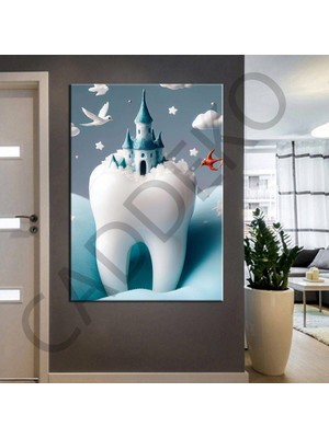 Caddeko Ağız ve Diş Polikliniği, Dişçi Tabloları Dekoratif Diş, Dekoratif Dişçi, Dişçi Dekorasyonu DSC249