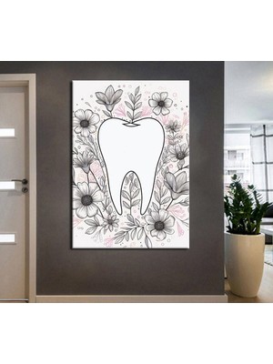 Caddeko Ağız ve Diş Polikliniği, Dişçi Tabloları Dekoratif Diş, Dekoratif Dişçi, Dişçi Dekorasyonu DSC229