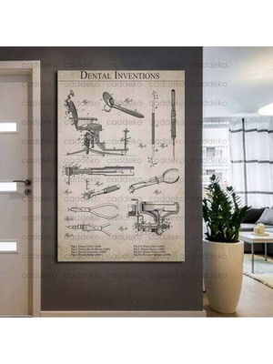 Caddeko Ağız ve Diş Polikliniği, Dişçi Tabloları Dekoratif Diş, Dekoratif Dişçi, Dişçi Dekorasyonu DSC363