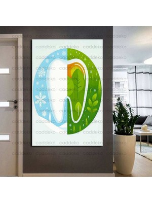 Caddeko Ağız ve Diş Polikliniği, Dişçi Tabloları Dekoratif Diş, Dekoratif Dişçi, Dişçi Dekorasyonu DSC342