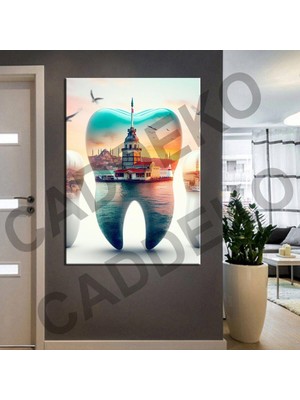 Caddeko Ağız ve Diş Polikliniği, Dişçi Tabloları Dekoratif Diş, Dekoratif Dişçi, Dişçi Dekorasyonu DSC294