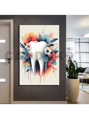 Caddeko Ağız ve Diş Polikliniği, Dişçi Tabloları Dekoratif Diş, Dekoratif Dişçi, Dişçi Dekorasyonu DSC246