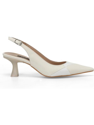 Incı Lucca 4fx Bej Kadın Topuklu Ayakkabı