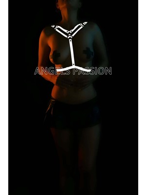 Mlvx Reflektörlü Dekolte Detay Harness - 409  Blsm