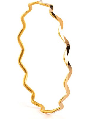 RimaGold 22 Ayar 10 Gram Ajda Dalgalı Bilezik