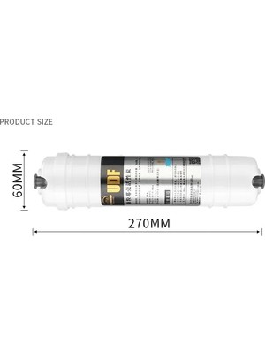 Mingjin Shop2 Udf Stili Ro Makinesi Hızlı Bağlantı T33 Hindistan Cevizi Aktif Karbon Filtre (Yurt Dışından)