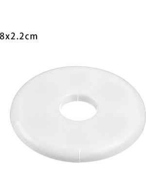 Mingjin Shop2 8x2.2cm Tarzı Musluk Dekor Duvar Flanşı Plastik Dekoratif Kapak Klima Deliği Dekorasyon Musluk Aksesuarları Boru Duvar Kapakları (Yurt Dışından)