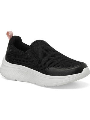 Kinetix Sheldon Tx W Siyah Comfort Taban Bağcıksız Kadın Spor Ayakkabı