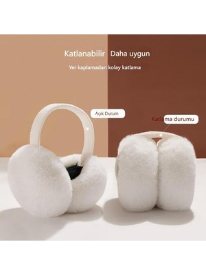 Qixun Soğuk Geçirmez Peluş Kulaklık (Yurt Dışından)