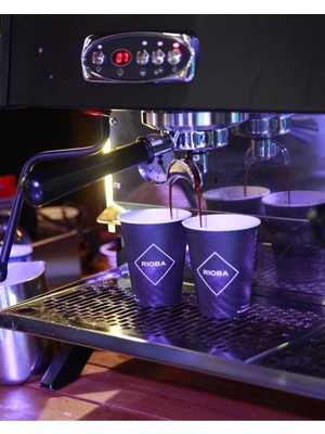 Rioba Karton Kahve Bardağı 50 Adet 14OZ Büyük Boy