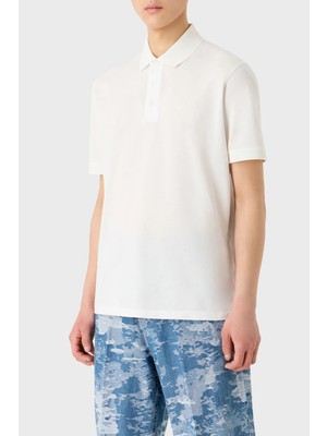 Emporio Armani Pamuklu Regular Fit Düğmeli Polo Yaka T Shirt Erkek Polo Yaka T Shirt 3D1FF2 1jtkz 0101