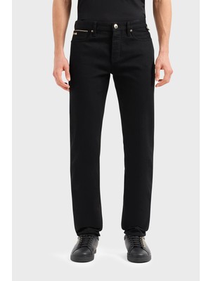 Emporio Armani J75 Pamuklu Düşük Bel Slim Fit Jeans Erkek Kot Pantolon EM000051 AF10073 MC002