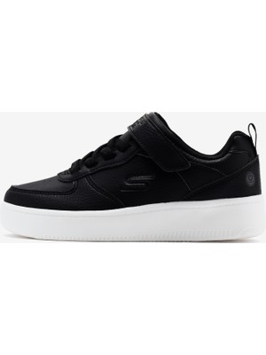 Skechers Sport Court 92  -  Show Maddox Büyük Erkek Çocuk Siyah Işıklı Sneakers 400623L Blk